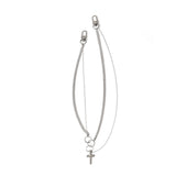 Circle cross multilayer necklace – Jewelry Gift Ideas — 2