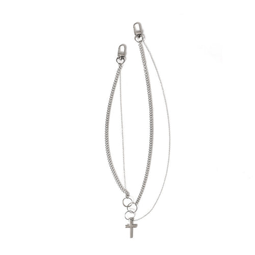 Circle cross multilayer necklace – Jewelry Gift Ideas — 2