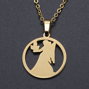 Titanium Steel Constellation Symbol Necklace – Jewelry Gift Ideas — 4