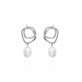 Fashion Irregular Natural Freshwater Pearl Earrings – Stylish Gifts — 2