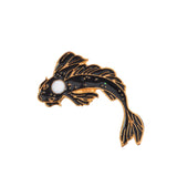 Four-color Good Luck Koi Alloy Oil Drip Accessories – Stylish Gifts — 3