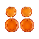 Summer Bohemian Style Transparent Resin Earrings – Stylish Gifts — 4