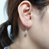 Women's Luxury Four-claw Zircon-encrusted Stud – Gifts for Her — 6