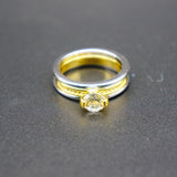 Fashion Micro Set Zircon Women's Bronze Set Ring – Stylish Gifts — 2