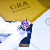 Luxury Set Yellow Diamond Two Tone Ring – Small Gift Ideas — 3