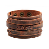 European And American Retro Fashion Leather Bracelet – Stylish Gifts — 2