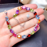 Women's Simulation Rainbow Colorful Tourmaline – Jewelry Gift Ideas — 2