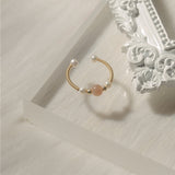 Natural Aquamarine Diy Design Female Ring Ornament – Gifts for Her — 5