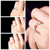 Love Lacquer Full Diamond Micro Setting Ring – Gifts for Couples — 5