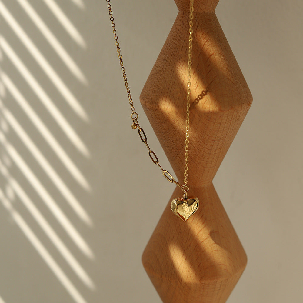 Small Autumn And Winter Chains Love Pendant – Jewelry Gift Ideas — 1