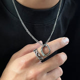 Vintage Silver Necklace Male – Jewelry Gift Ideas — 1