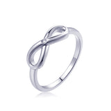 European and American Micro-Inlaid Zircon Infinity – Birthday Gifts — 5