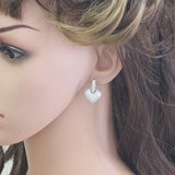 Heart-shaped Earrings Korean Style Peach Heart – Stylish Gifts — 2