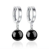 Medium Length Earrings Shambhala Full Diamond Ball – Unique Gift Ideas — 4