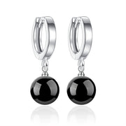 Medium Length Earrings Shambhala Full Diamond Ball – Unique Gift Ideas — 4