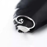 Simple Korean Style Ring Cute Animal Sterling Silver – Stylish Gifts — 2