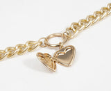 Metal Heart Choker Necklace For Women – Jewelry Gift Ideas — 3