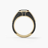Men's Simple Alloy Inlaid Zircon Ring – Gifts for Him — 2
