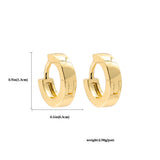 Earrings Temperament Simple Circle Small Hoop – Surprise Gifts — 2