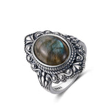 Natural Green Fashion Emerald Ring Women – Stylish Gifts — 2