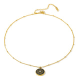 Titanium Steel Stainless Steel 14K Necklace Women – Jewelry Gift Ideas — 4