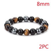 Tiger Eye Stone Bracelet Natural Stone Bracelet – Jewelry Gift Ideas — 14