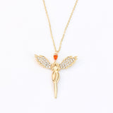Fashion Simple Pendant Angel Wings Necklace – Jewelry Gift Ideas — 2