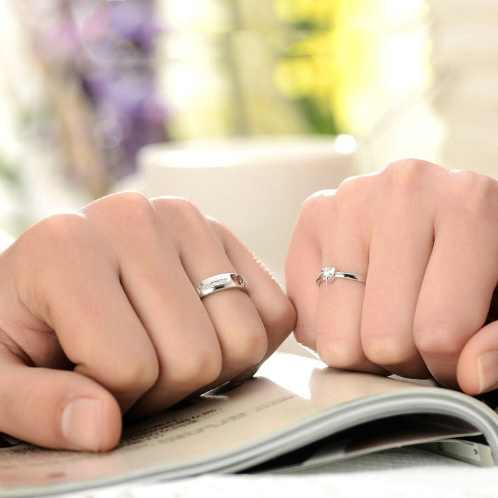 S925 Silver Couple Ring Eternal Love – Gifts for Couples — 1