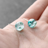 Transparent spherical resin earrings – Special Occasion Gifts — 6