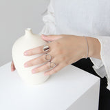 Geometry Shape 925 Sterling Silver Ring for Women – Gifts for Her — 5