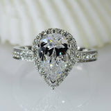Simulate Diamond Female Love Big Diamond Ring – Gifts for Her — 3