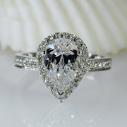 Simulate Diamond Female Love Big Diamond Ring – Gifts for Her — 3