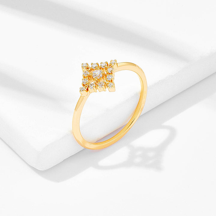 Japanese Art Retro Diamond Ring – Creative Gifts — 1