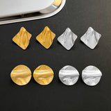 Titanium Steel Pleated Geometric Retro Glossy – Meaningful Gifts — 8