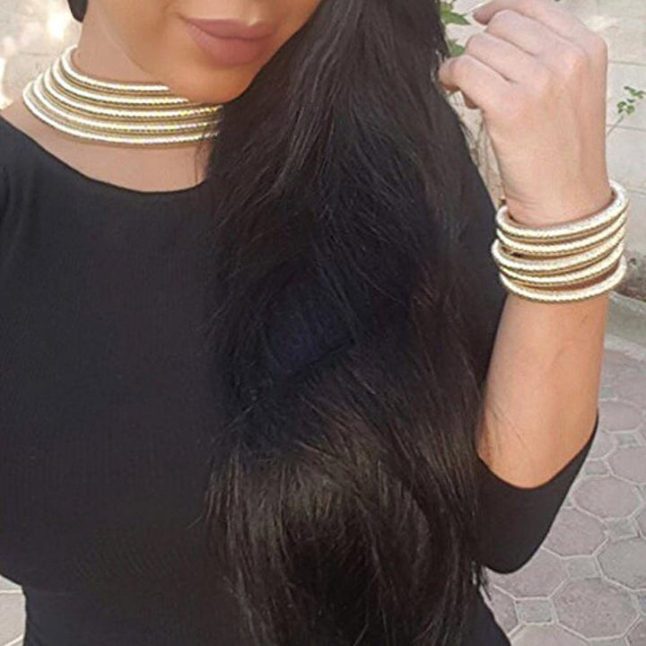 Necklace Suit Three-piece Necklace Set – Jewelry Gift Ideas — 1
