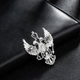 High-end Retro Wings Double-headed Eagle Badge Brooch – Stylish Gifts — 4