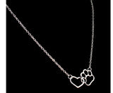 European and American hollow love dog claw necklace – Stylish Gifts — 6