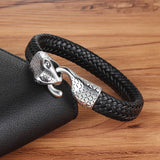 Stainless Steel Snake Scalp Bracelet Men's – Jewelry Gift Ideas — 2