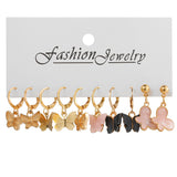 Creative Vintage Pearl Hoop Earrings Set – Stylish Gifts — 6