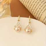 Fashion All-match Water Drop Pearl Earrings – Stylish Gifts — 5
