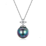 Sparkling Pearl Silver Earrings Necklace Set – Jewelry Gift Ideas — 5