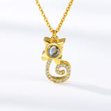 Photo Projector Desirable Couple Pet Necklace – Jewelry Gift Ideas — 1
