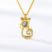 Photo Projector Desirable Couple Pet Necklace – Jewelry Gift Ideas — 1