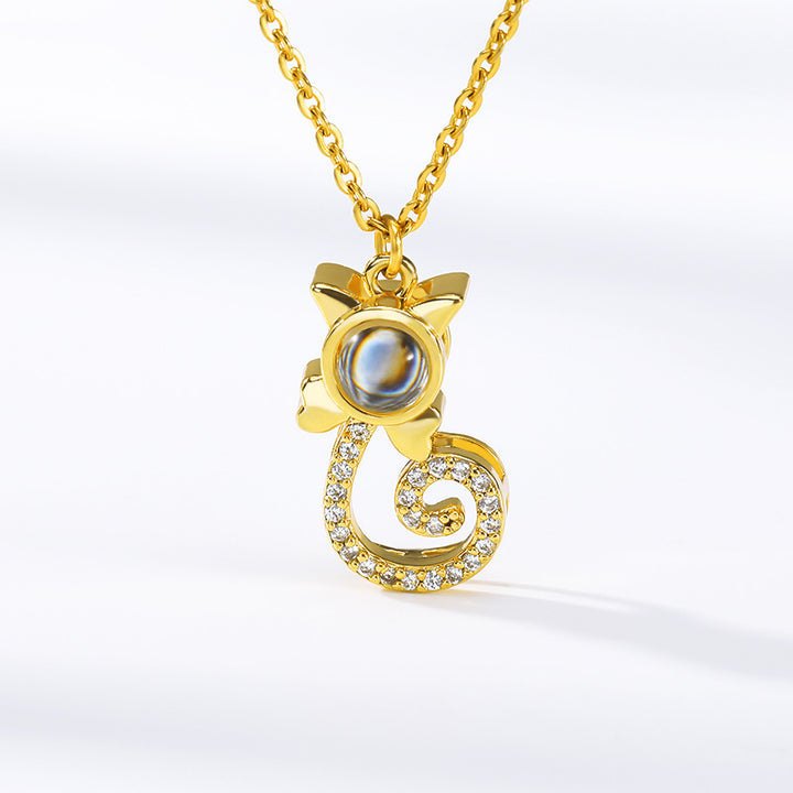 Photo Projector Desirable Couple Pet Necklace – Jewelry Gift Ideas — 1