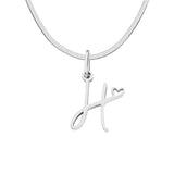 Women's Stainless Steel Necklace With Letter – Jewelry Gift Ideas — 7