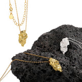 Geometric Irregular Necklace Sterling Silver – Jewelry Gift Ideas — 4
