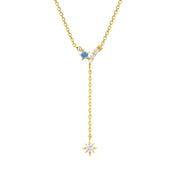 Five-pointed Star Y-shaped Tassel Necklace – Jewelry Gift Ideas — 5
