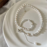 S925 Sterling Silver Love Pearl Round Bead – Jewelry Gift Ideas — 2