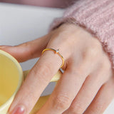 Women's Fashion Simple Sterling Silver Ring – Stylish Gifts — 5