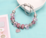 European style alloy bead crystal bracelet – Stylish Gifts — 2